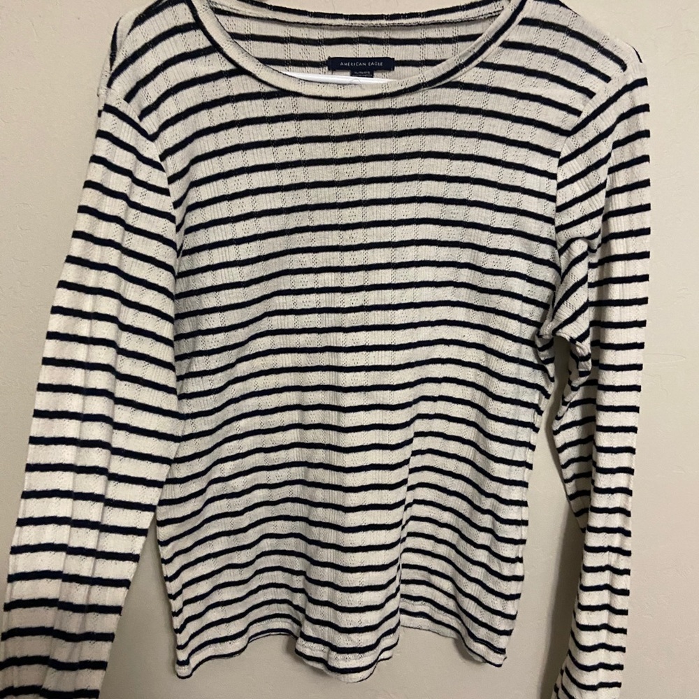 Cozy AE striped long sleeve